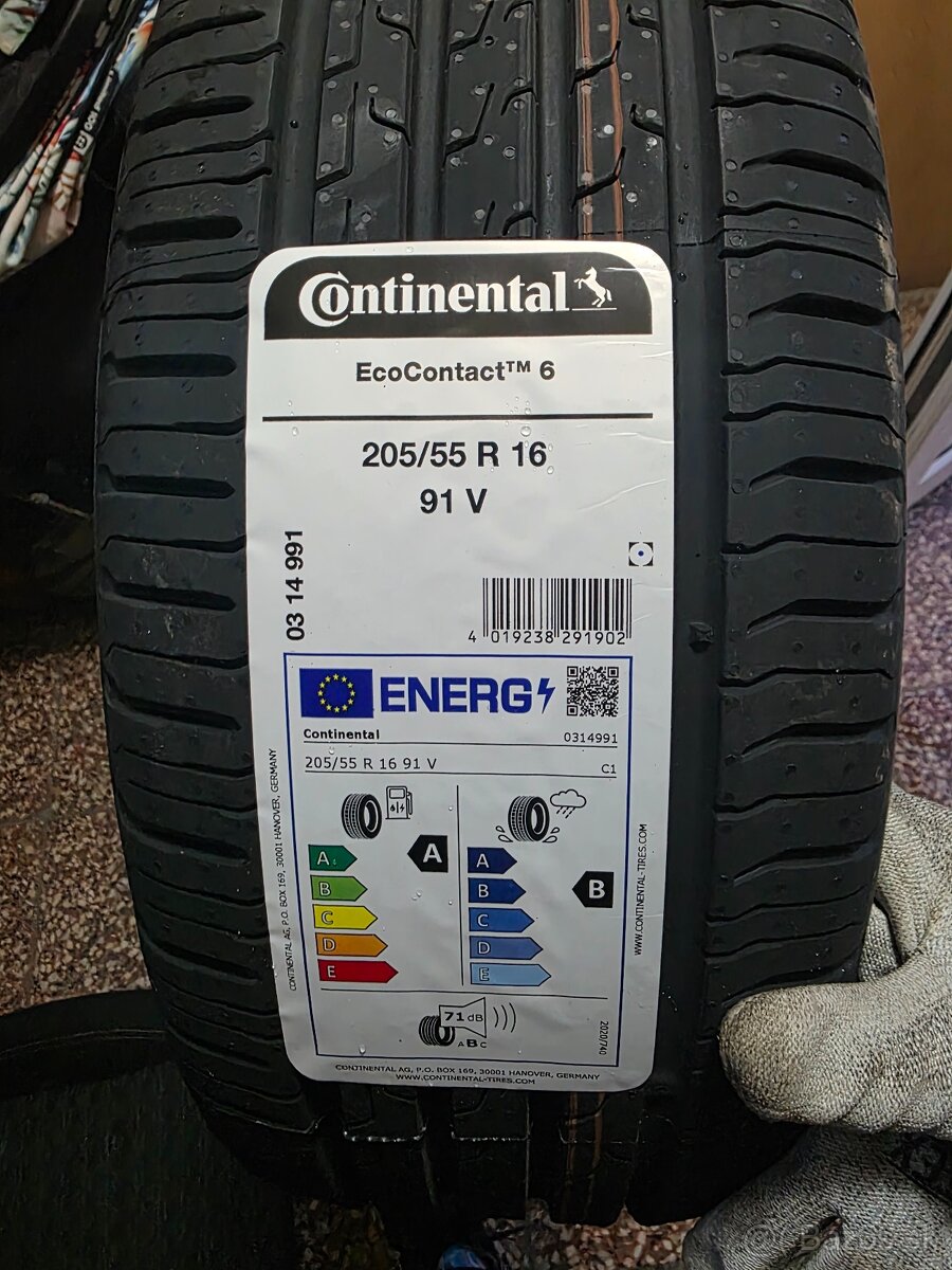 Letne pneu 205/55 r16 Continental - 4