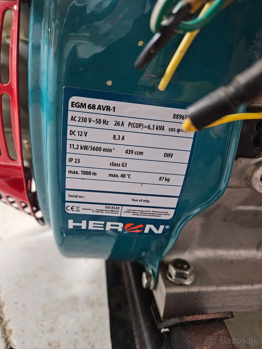 Elektrocentrala Heron 6,3 kw - 4