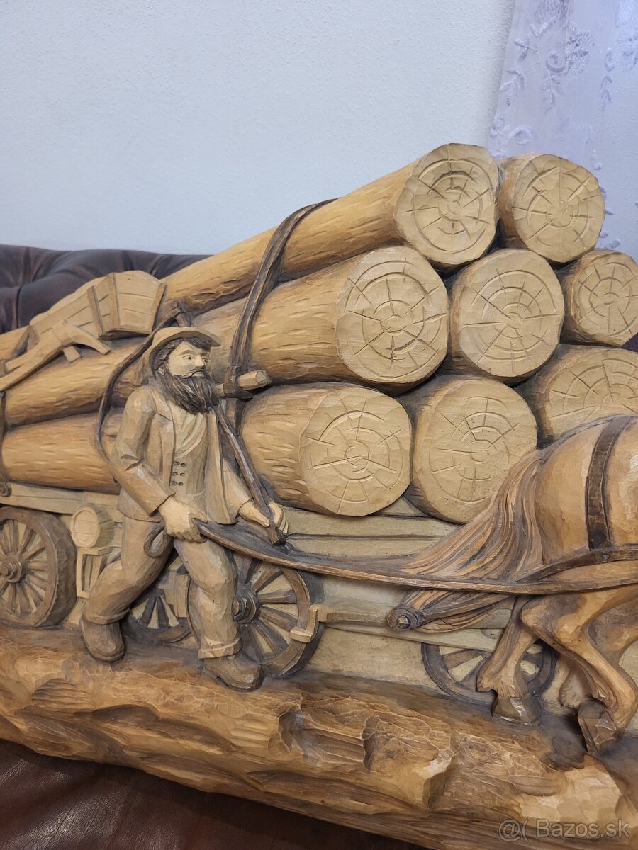 Dreveny obraz vyrezavany - 4