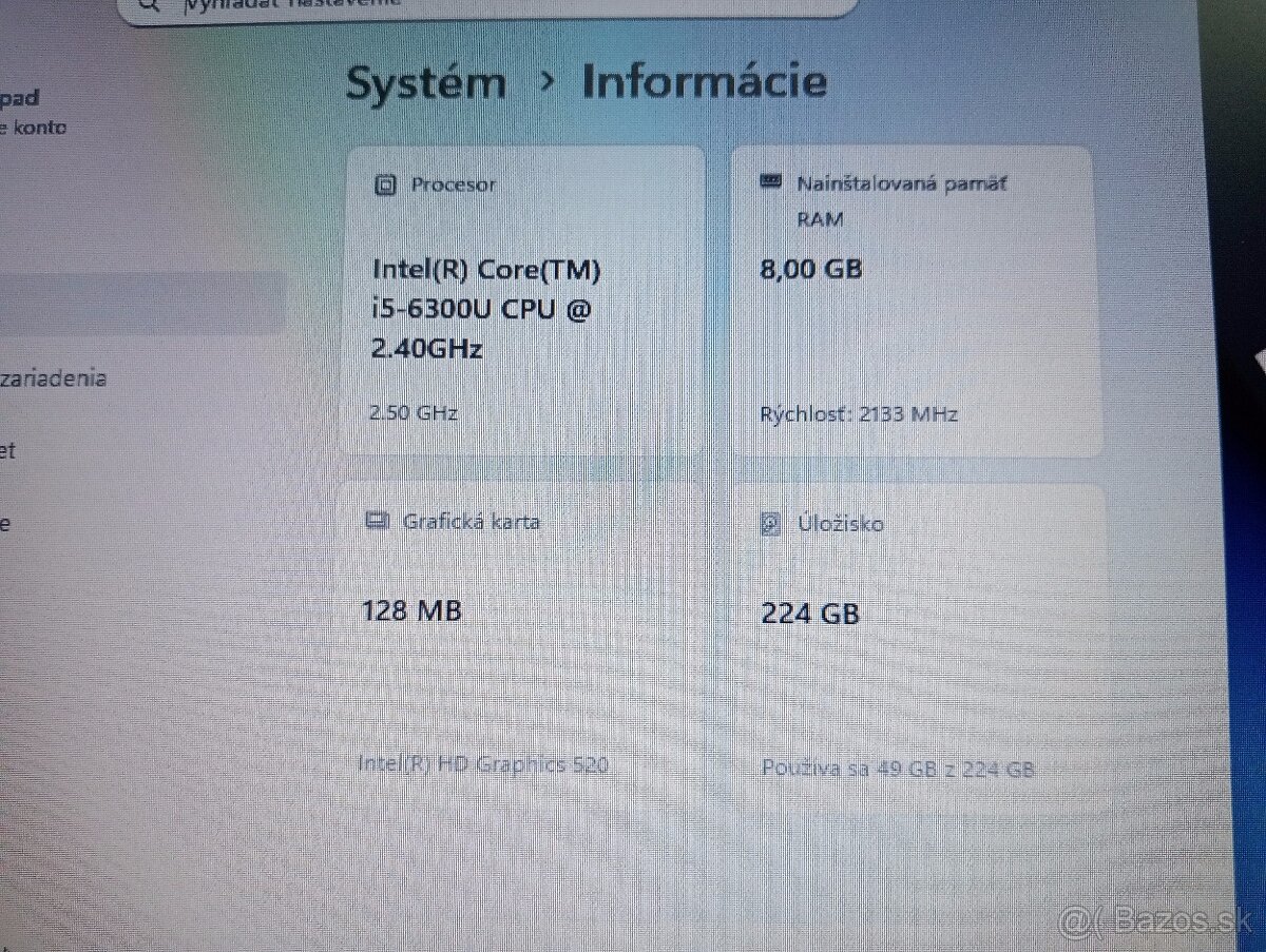 Lenovo Thinkpad T470 , Windows 11 , Intel core i5 , 8gb ram - 4