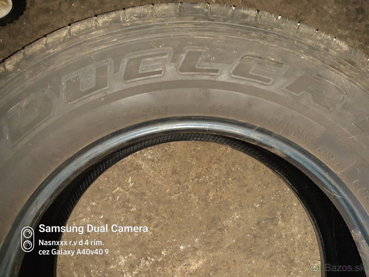 255/70R18 BRIDGESTONE DUELER - 4