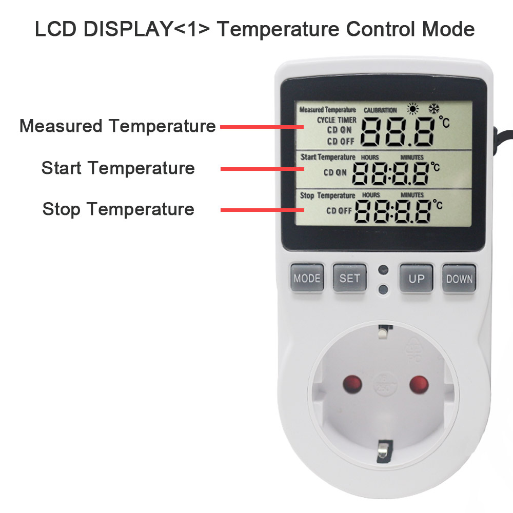 Zásuvkový termostat KETOTEK KT3100 - 4