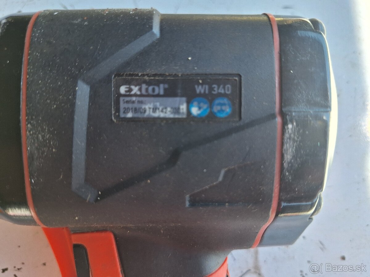 Predam pneumatický rázový uťahovač Extol WI 340. - 4