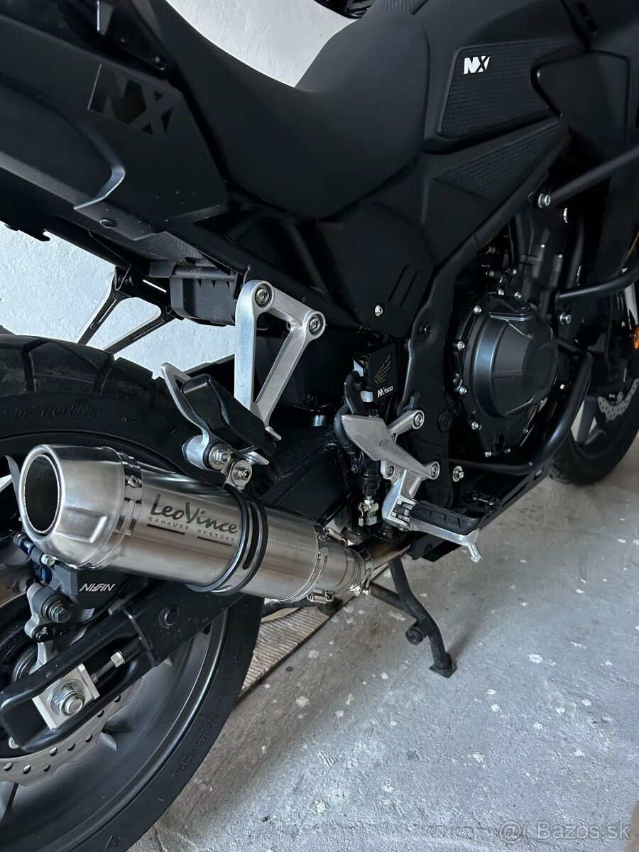 Nový Univerzálny Športový výfuk na motorku - LeoVince - 4