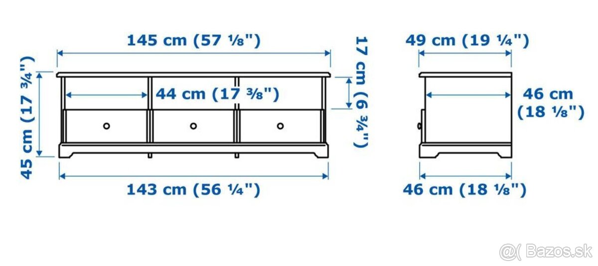 Dve komody Ikea, Liatorp - 4