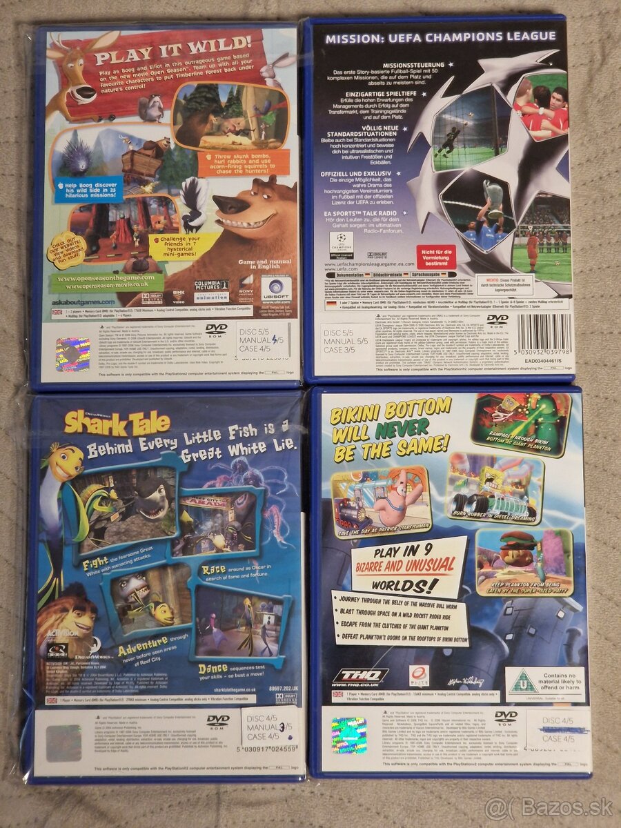 MEGA BALÍČEK HIER NA PLAYSTATION 2 - 4