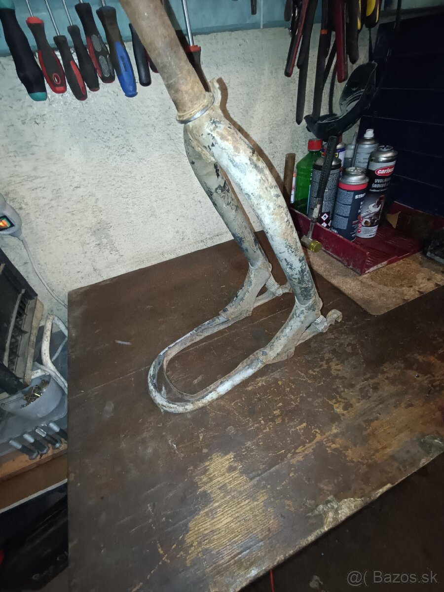 Predná vidlica na Simson SR2 - 4