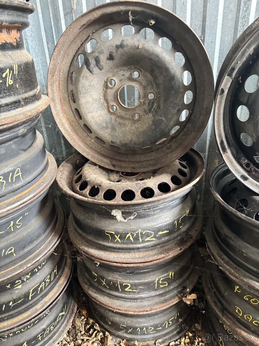 Plechové disky - rôzne rozmery - 4