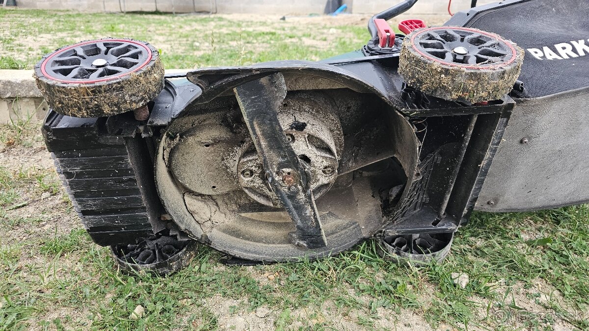 Parkside kosačka 20v na baterku - 4