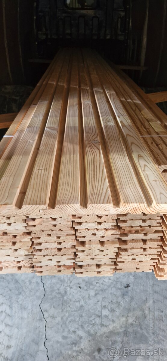 Zrubový profil/dlažkovica smrekovec - 4