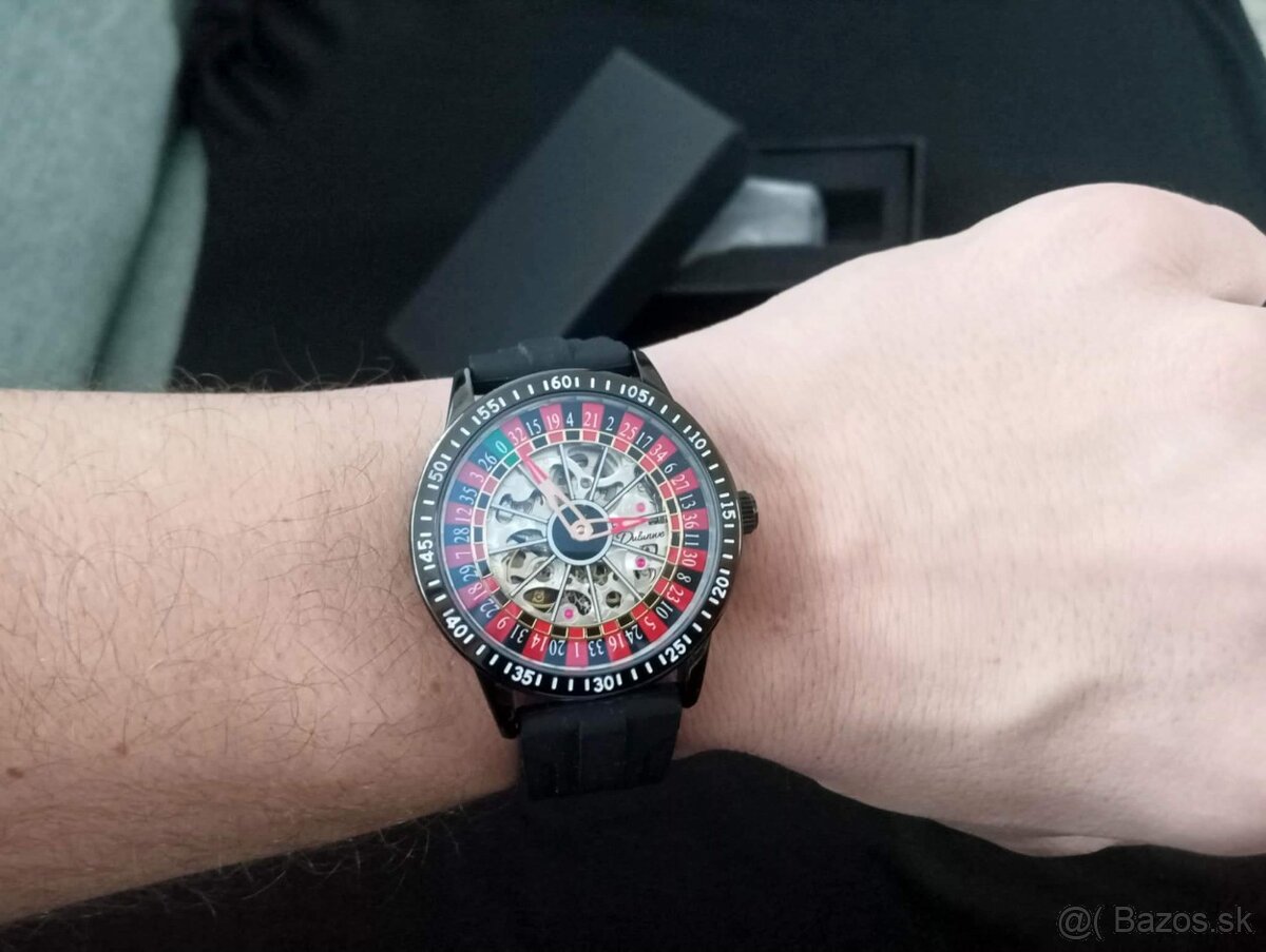 Hodinky s ruletou, zaujímavé hodinky, automaty - 4