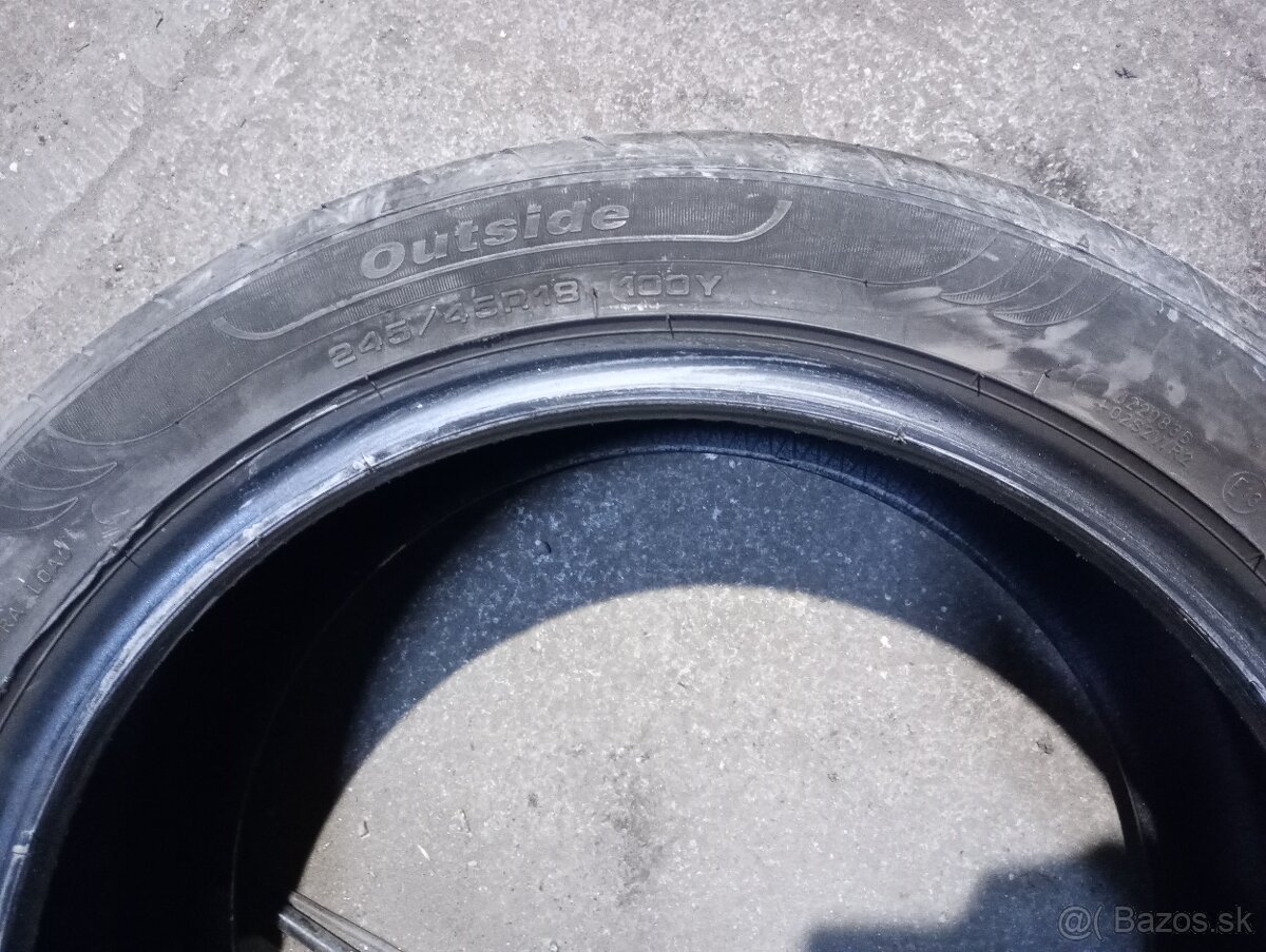 Letné pneu 245/45 R18 100Y Fulda - 4