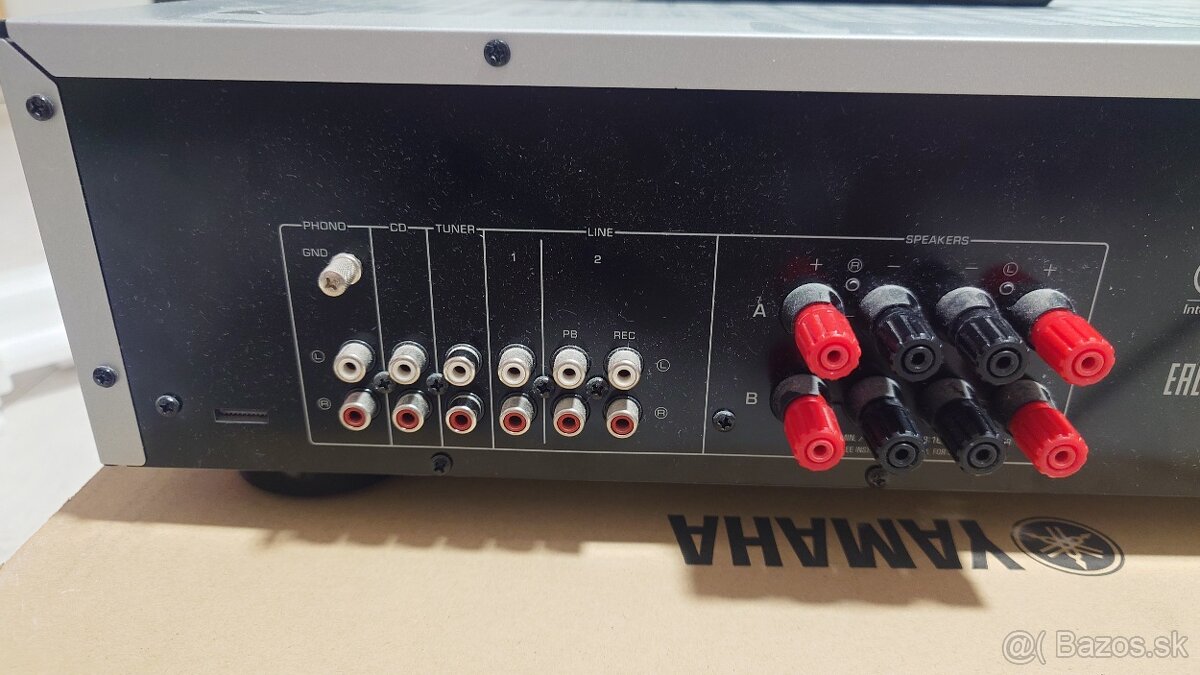 Zosilňovač Yamaha A-S201(Strieborný) - 4