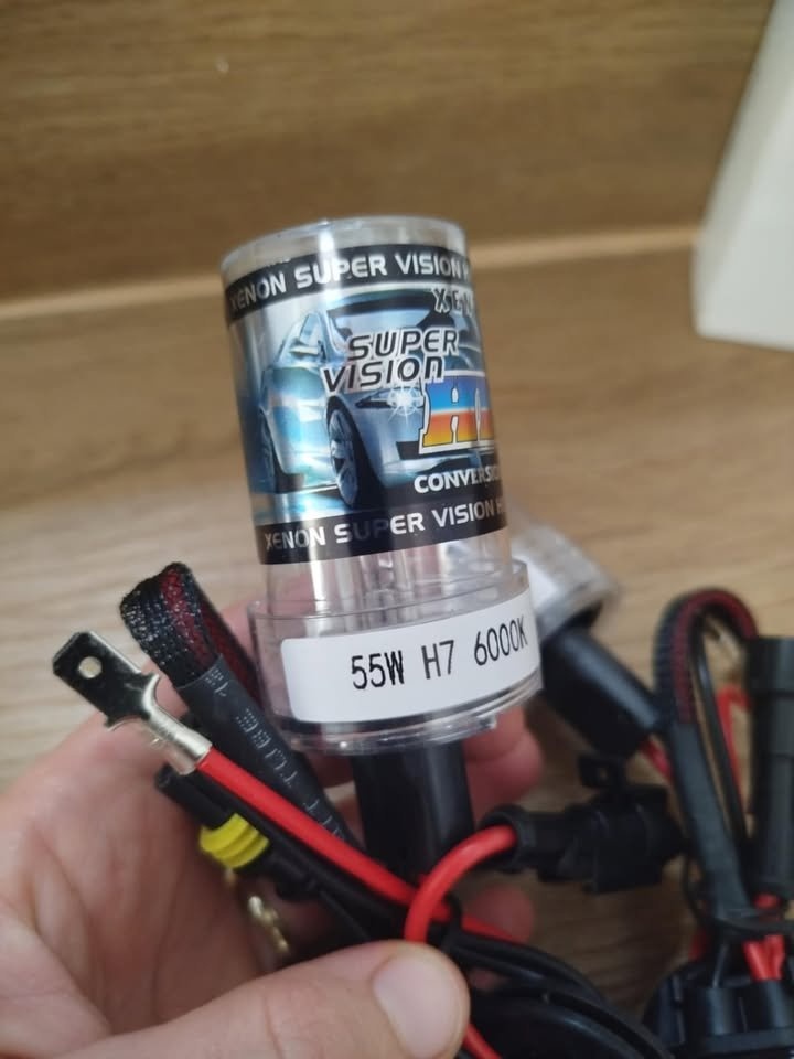 Xenonové výbojky H7, 55W, 6000K - 4
