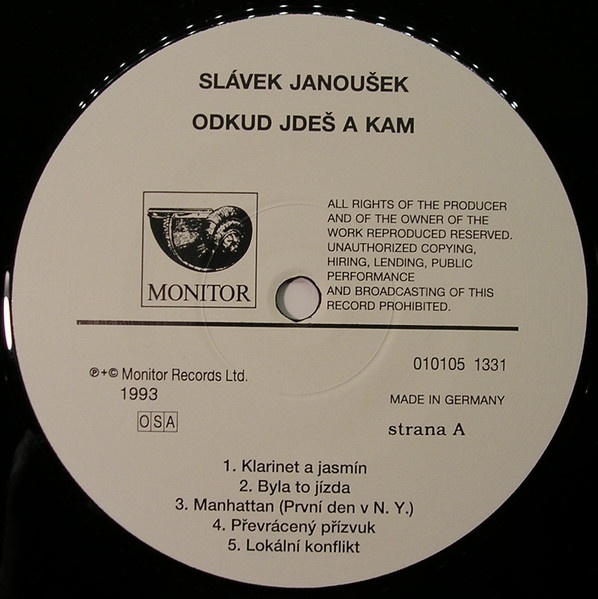 Slávek Janoušek – Odkud jdeš a kam (LP) - 4