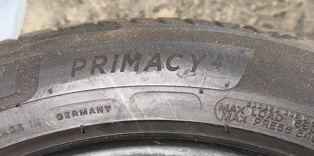 205/55 R17 Michelin Primacy 4 - 4