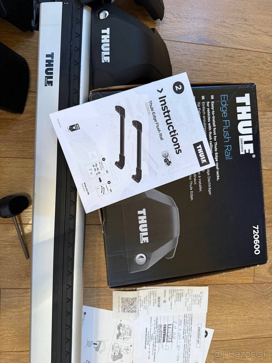 Thule wing bar Edge Flush Rail – Touareg / Cayenne / ID.4 - 4