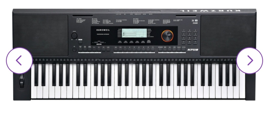 Klávesy s dynamikou Kurzweil KP110 - 4