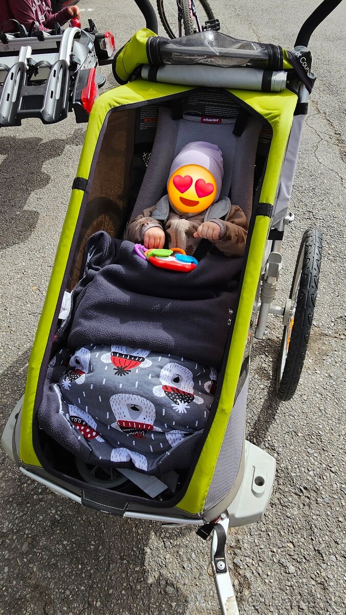 Predám cyklovozík Thule Chariot Cougar 1 - 4