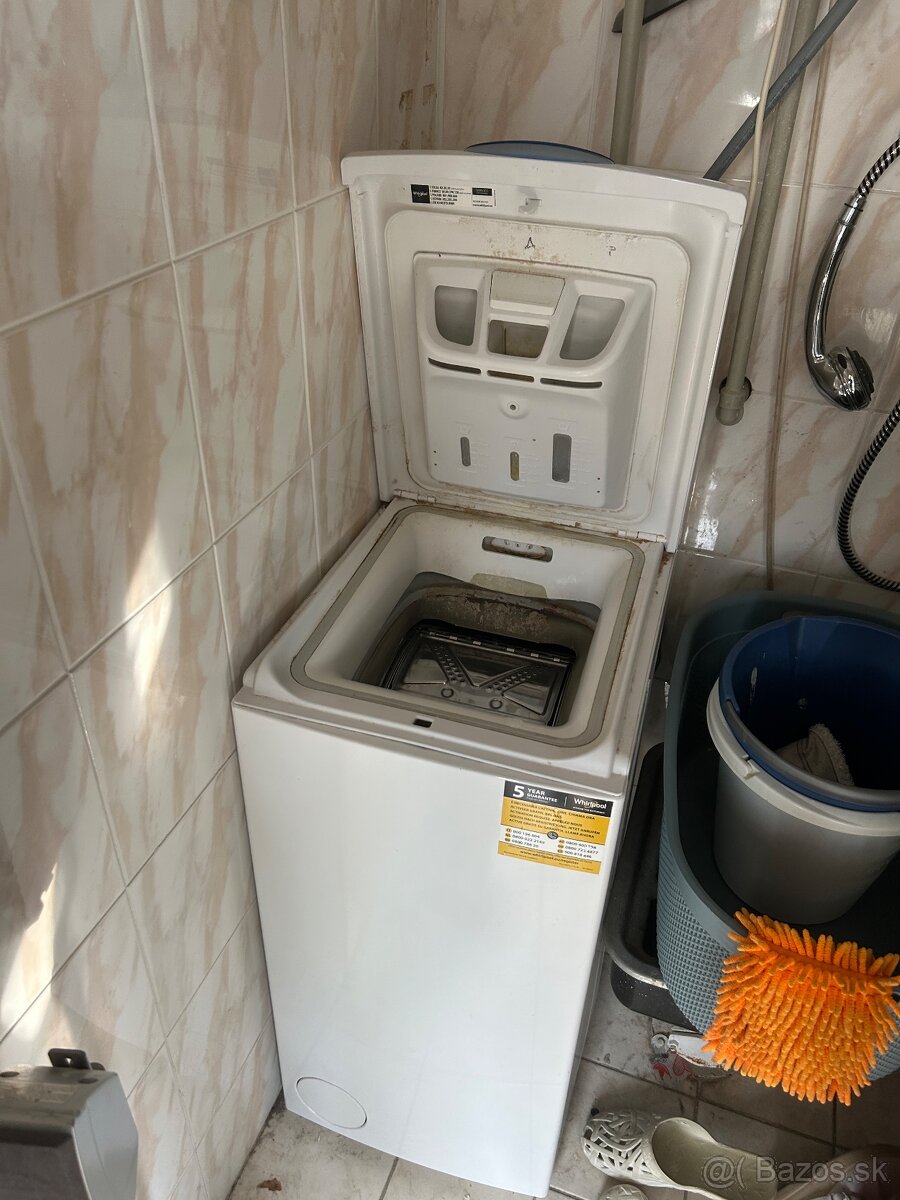 Whirpool práčka z vrchu plnena - 4
