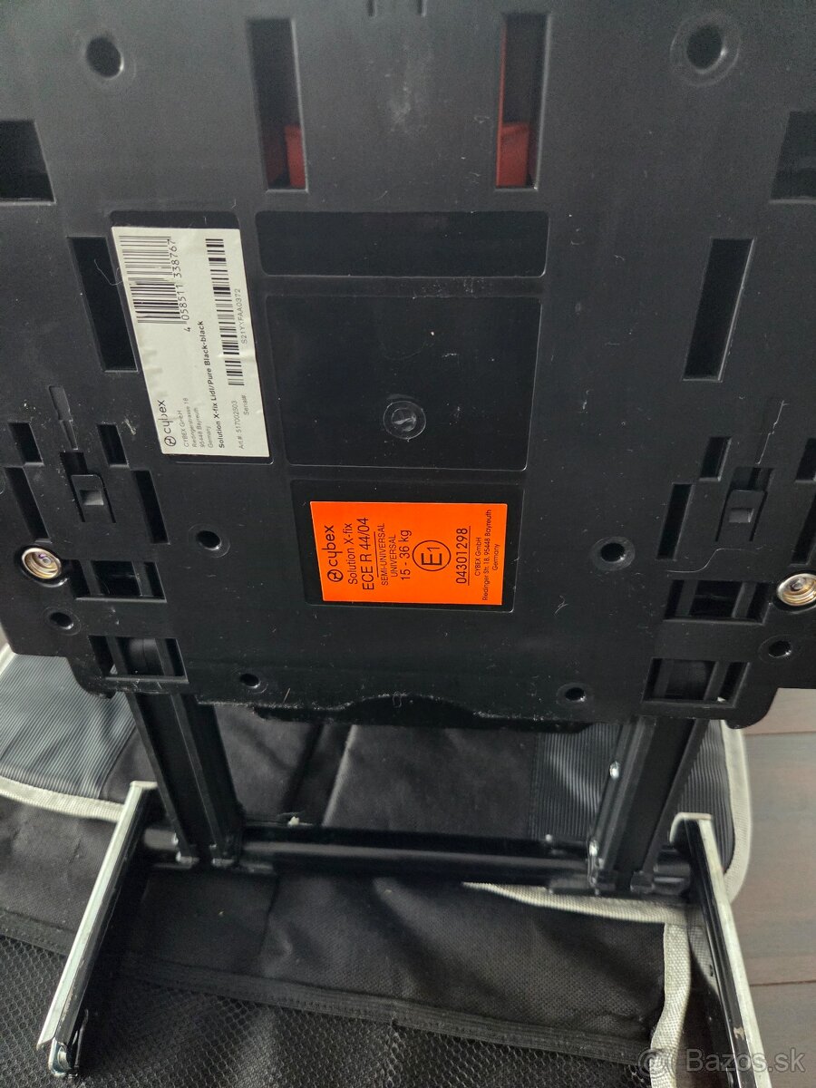 Autosedačka Cybex Solutions X-fix 15-36 kg - 4