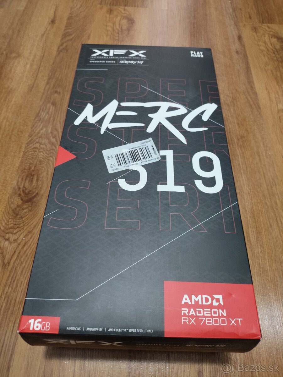 Grafická karta - AMD XFX Radeon Merc RX 7800 XT 16GB - 4