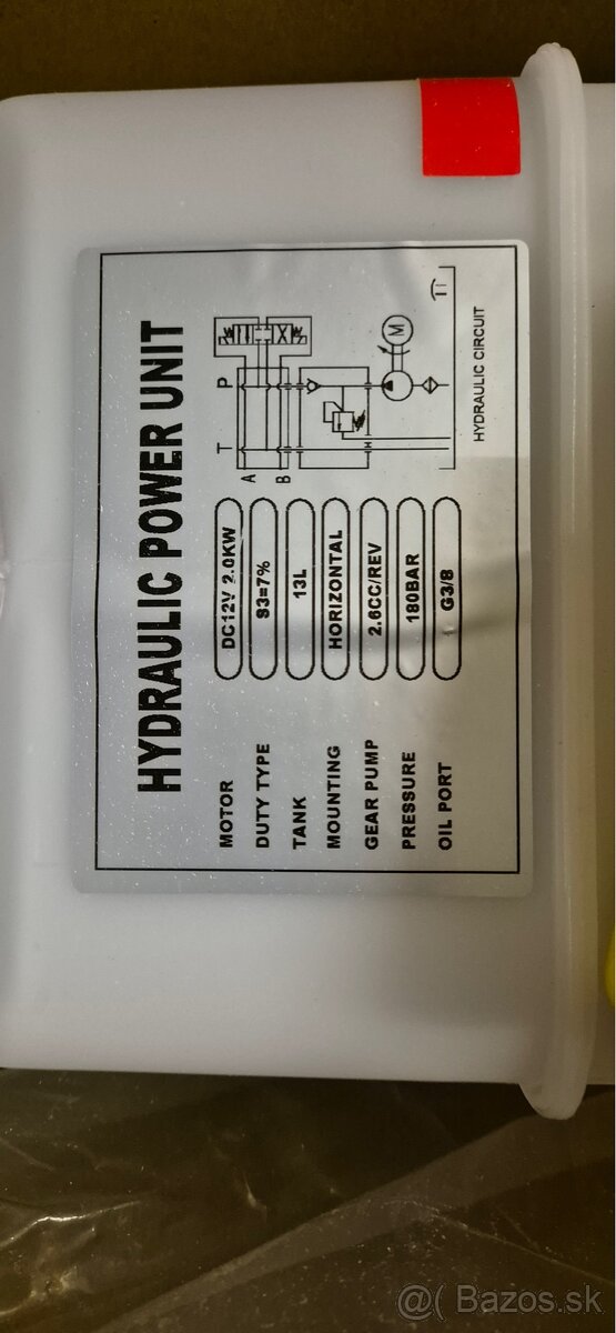 Hydraulický Agregát 12V - 4