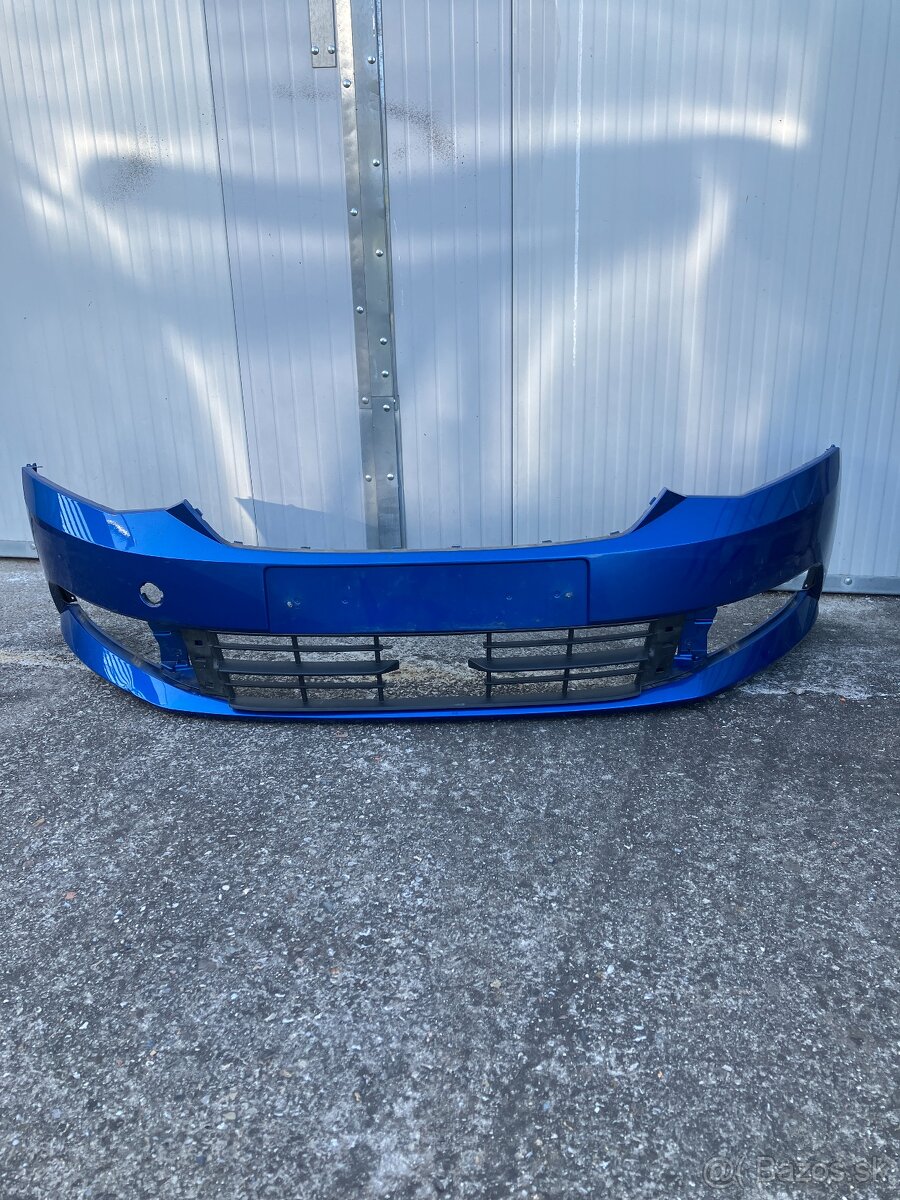 predni naraznik skoda fabia III 3 14-18 modry - 4