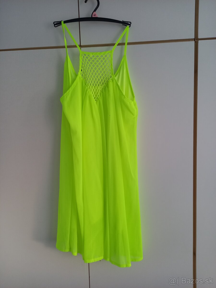 Plážové šaty, skladací klobúk - 4