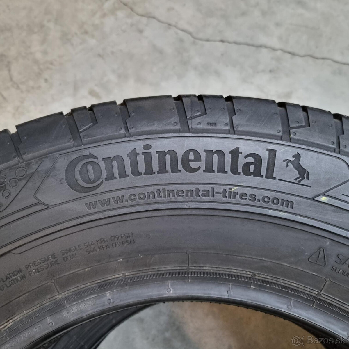 Letné dodávkové pneumatiky 205/75 R16C CONTINENTAL - 4