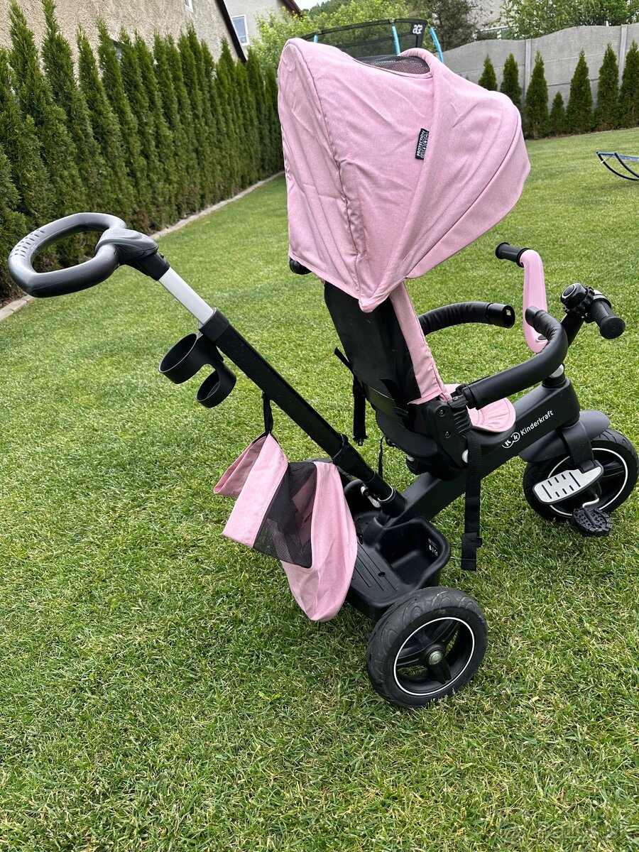 Kinderkraft 5 v 1 trojkolka otočnú - 4