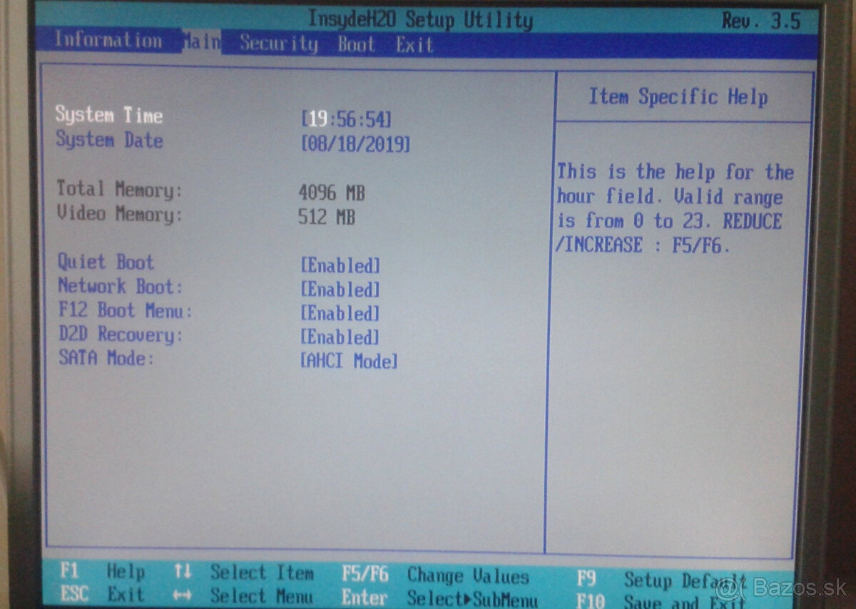 Predám ND na Packard Bell Easynote TK81 PEW96 - 4