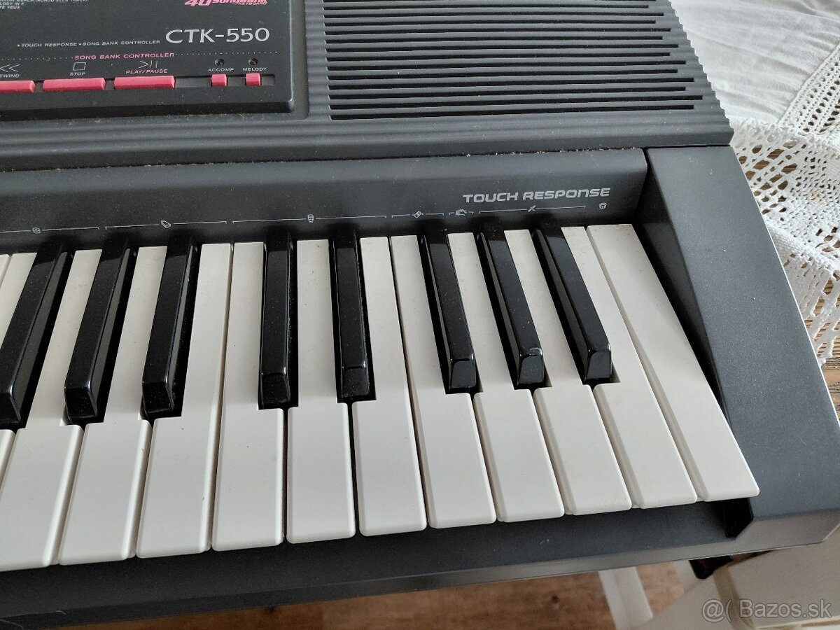 Klavesy casio ctk 550 - 4
