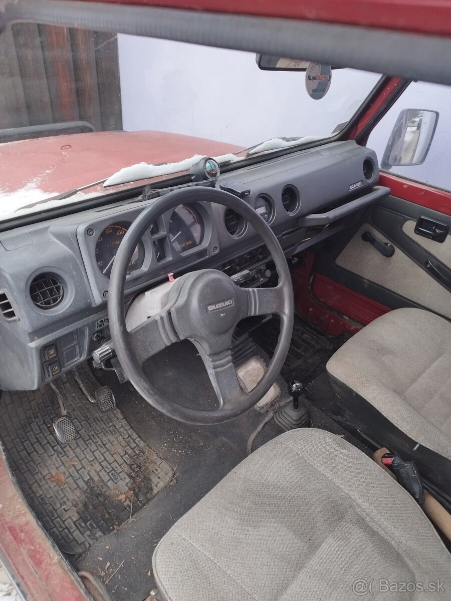 Predám Suzuki Samurai SJ 1.3 – 80 000 km – 4x4 – 2 700 € - 4
