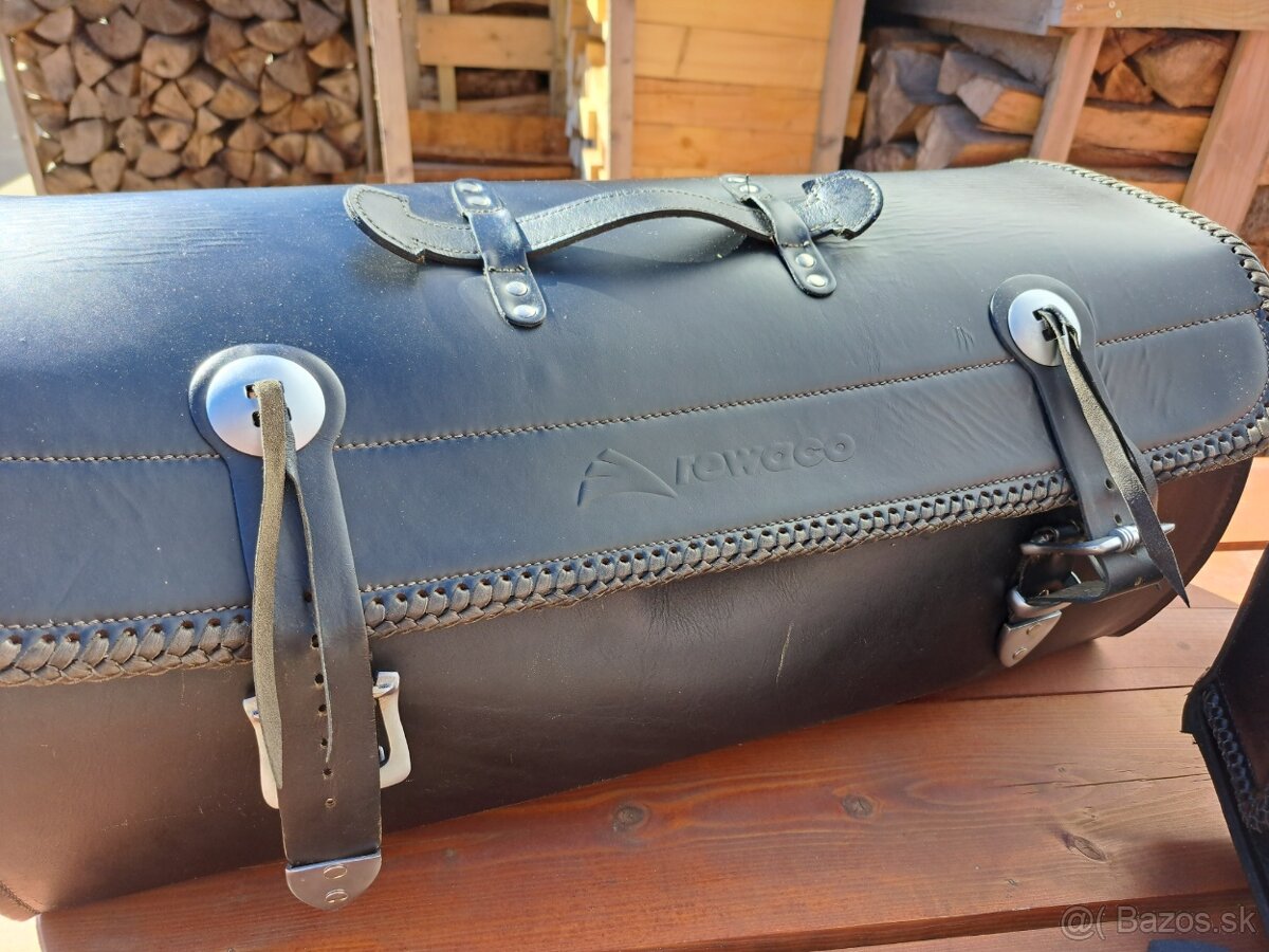 Kožené kufre REWACO -sada - 4