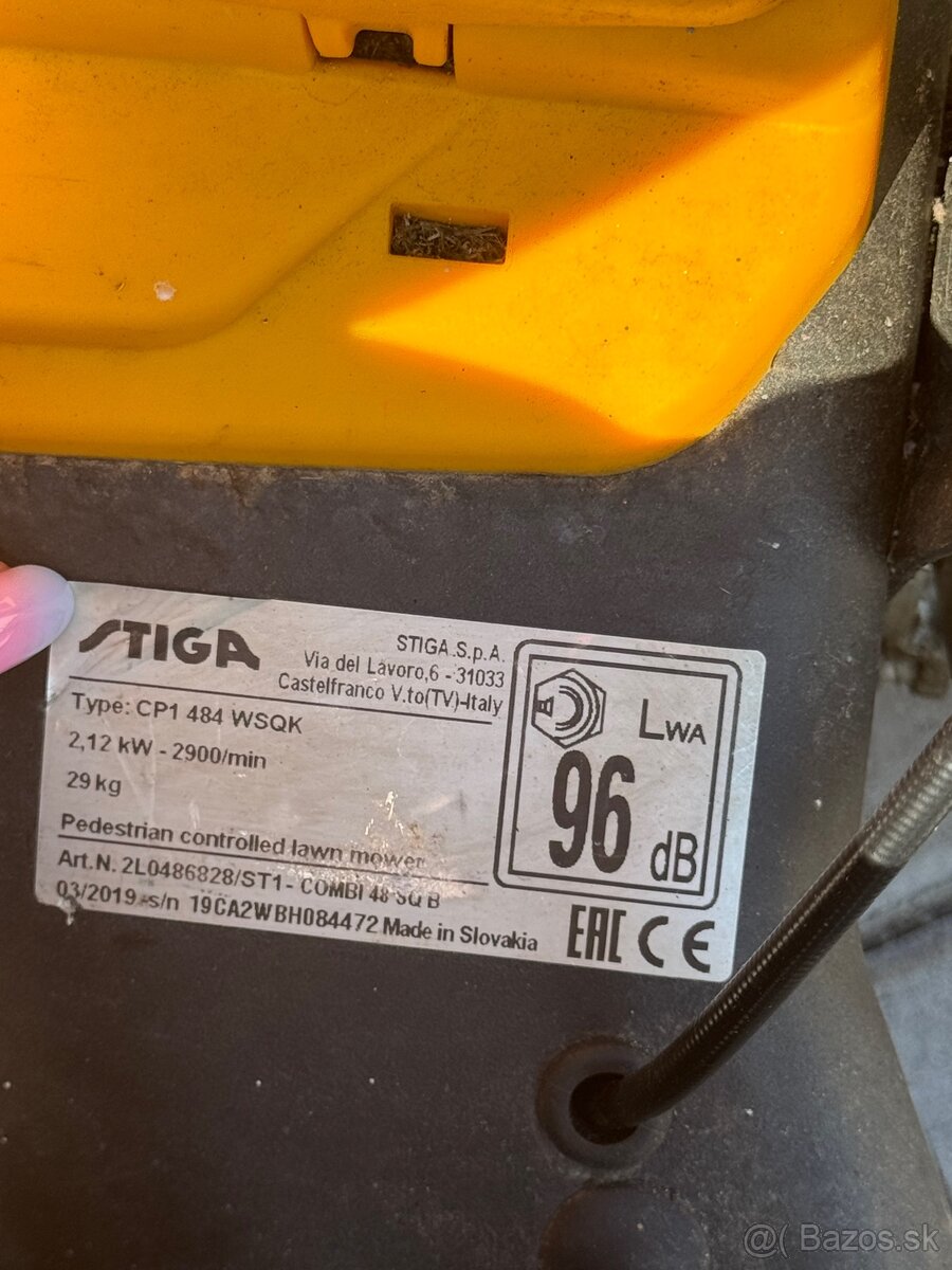 Motorová benzínová kosačka STIGA - 4