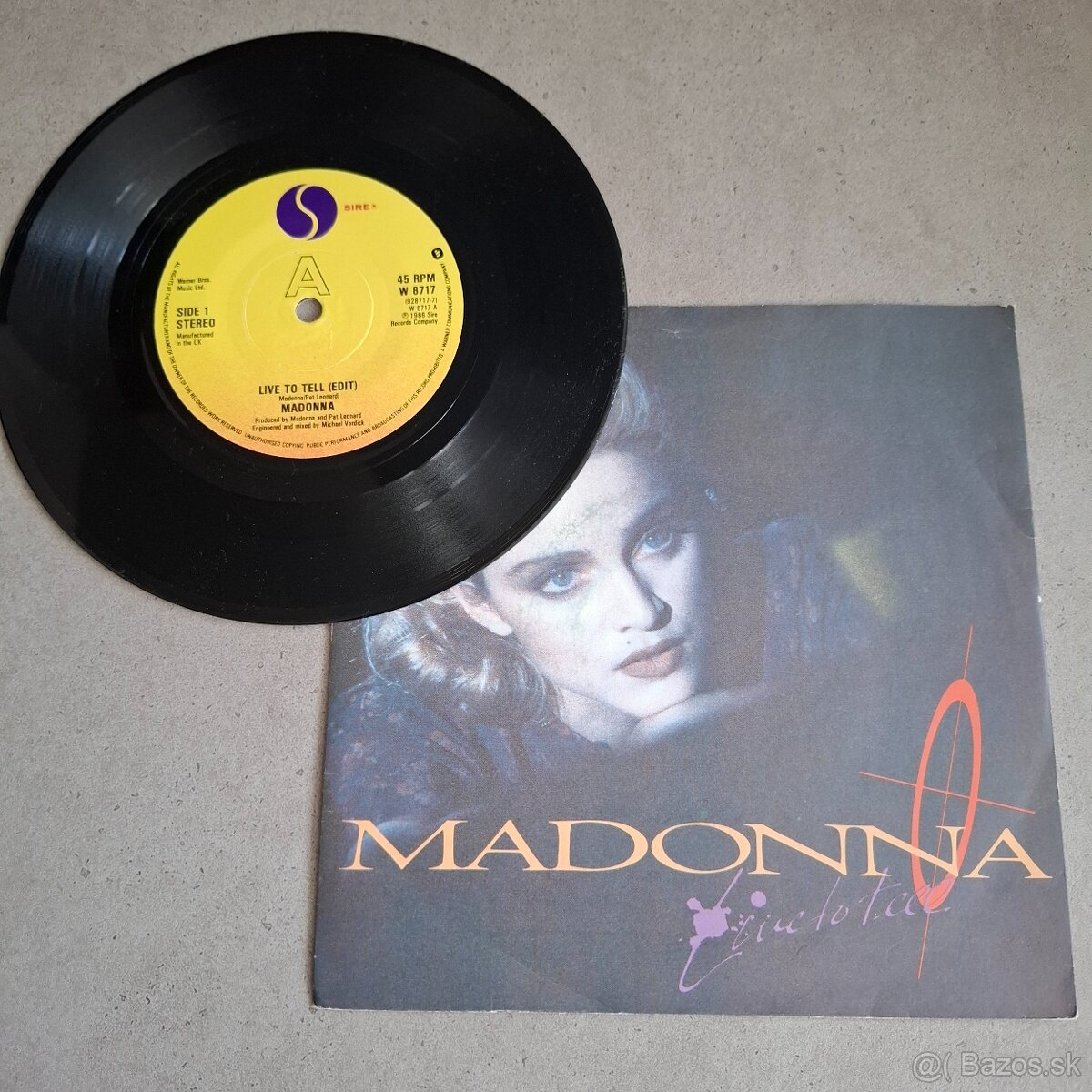 Madonna – Set 4x 7" singlov No1 - 4