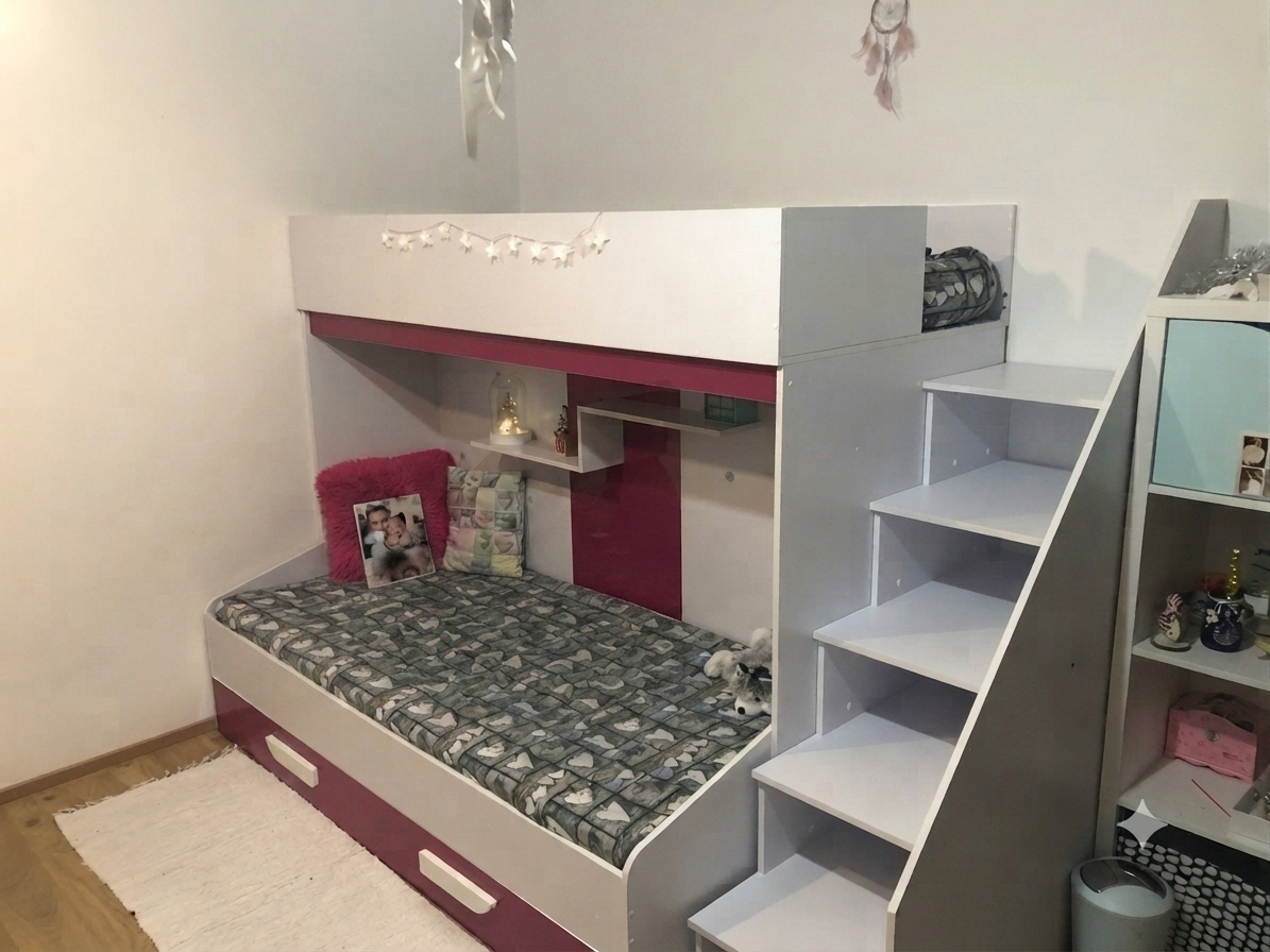 Dievčenská poschodová posteľ - 4