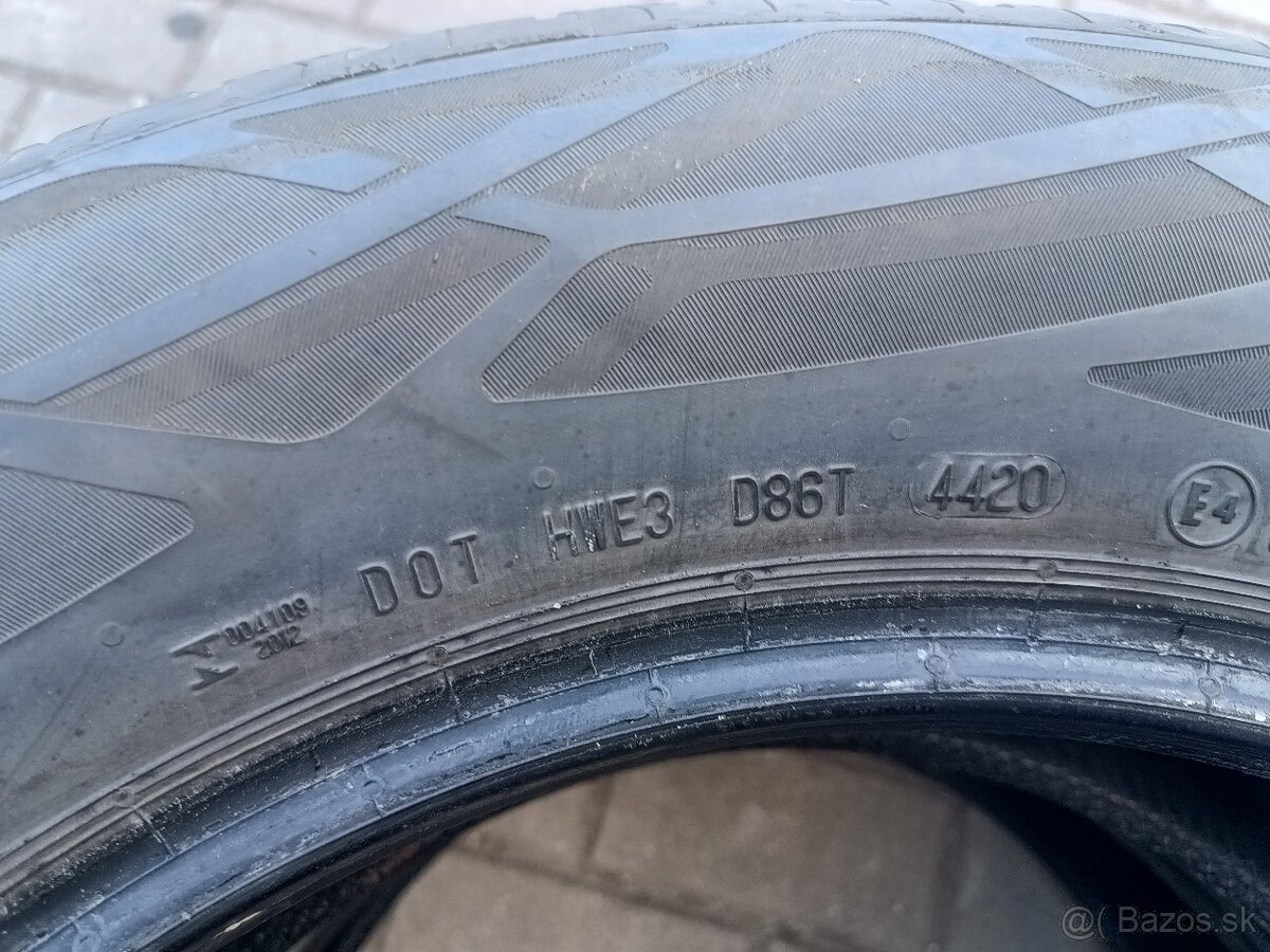 Predam 2ks letne pneu 215/65R17 Continental - 4