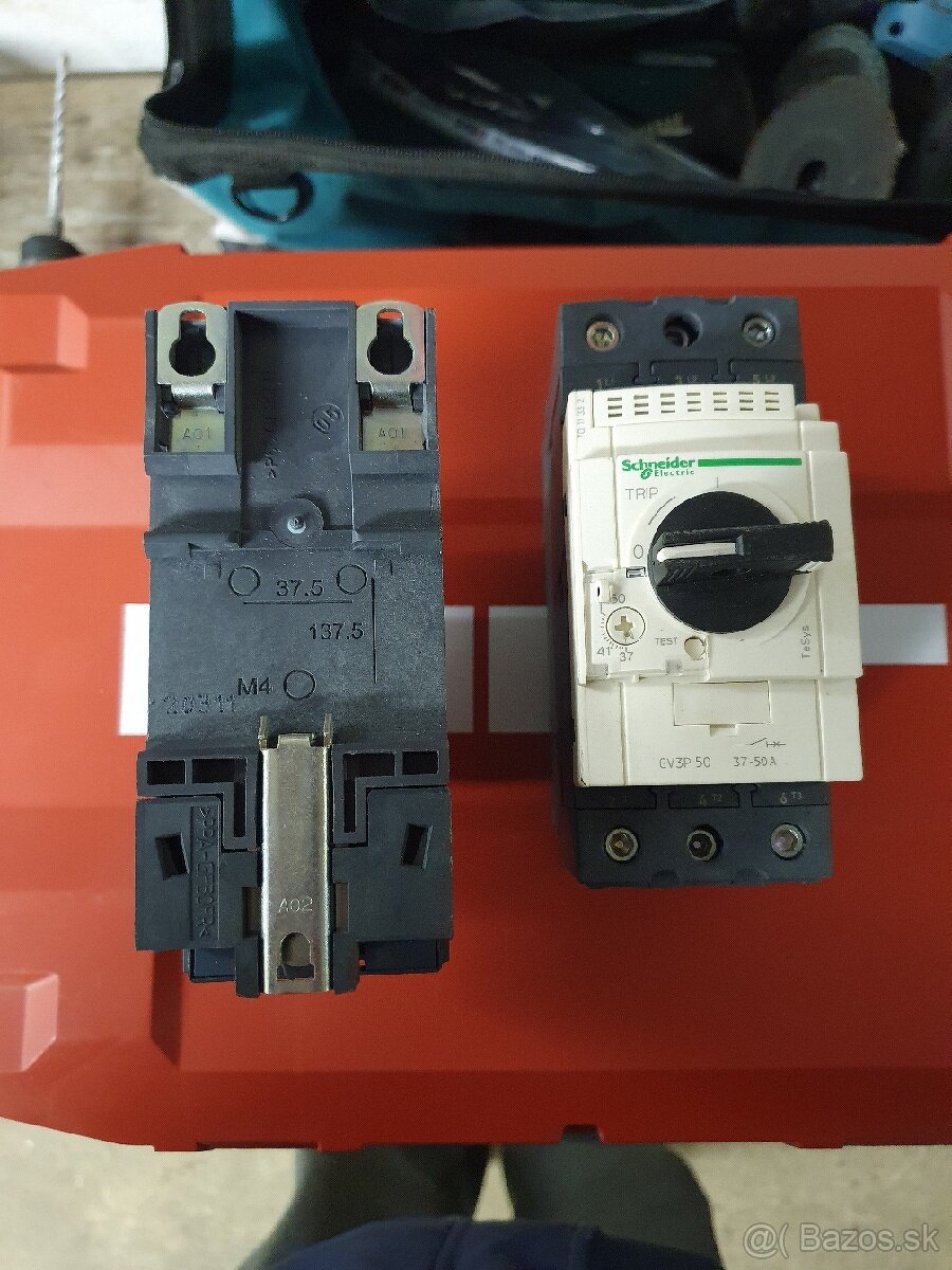 Schneider spúšťač motora GV3P50 37-50A
- 4