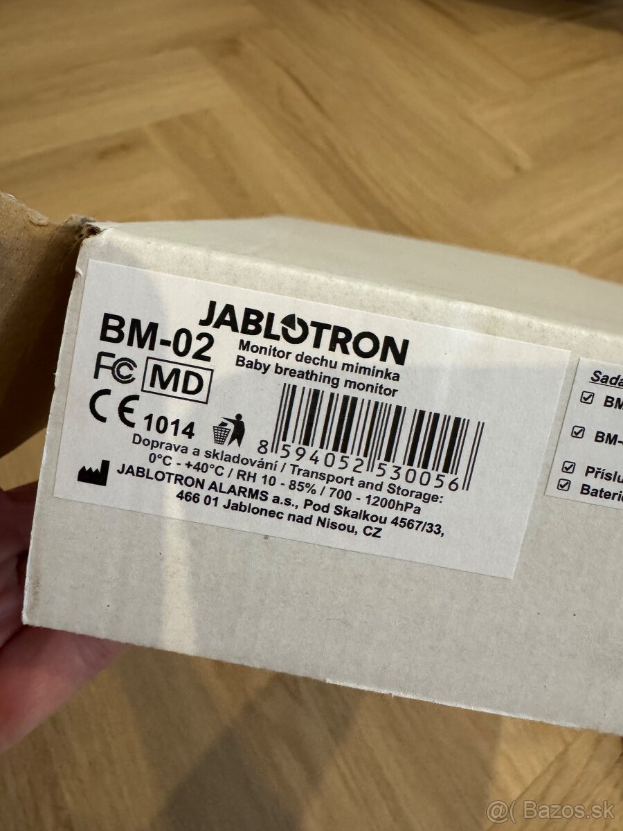 Jablotron BM-02 Monitor Dychu - 4