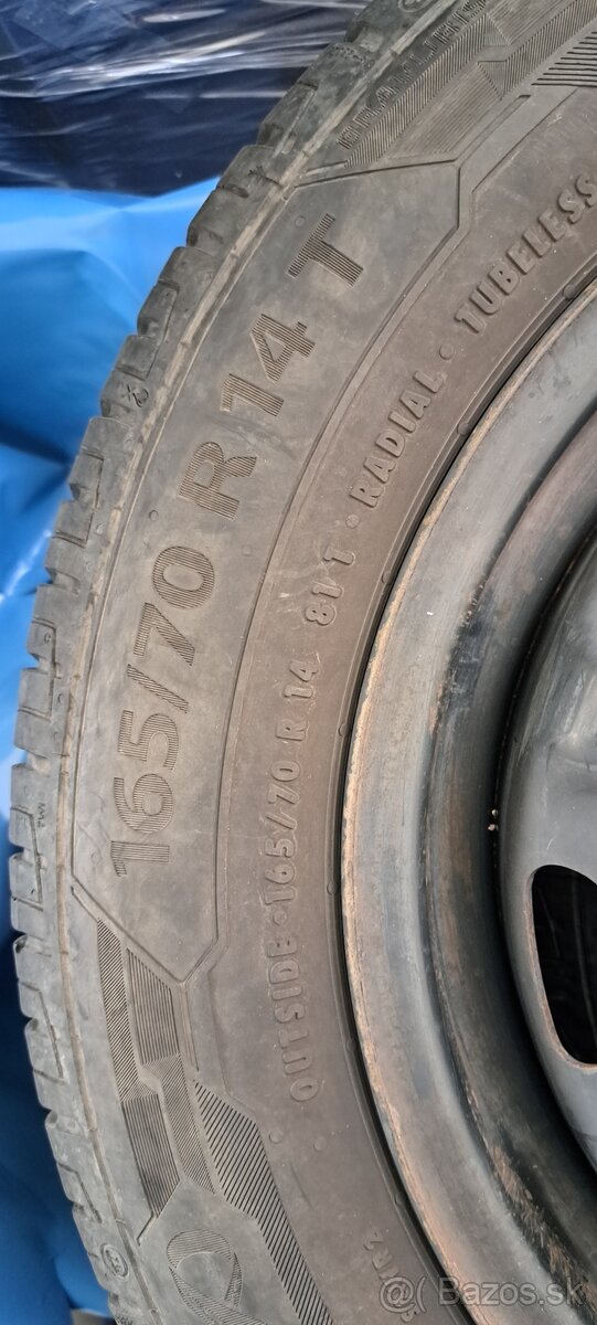 Letne pneu na diskoch 165/70-R14 - 4