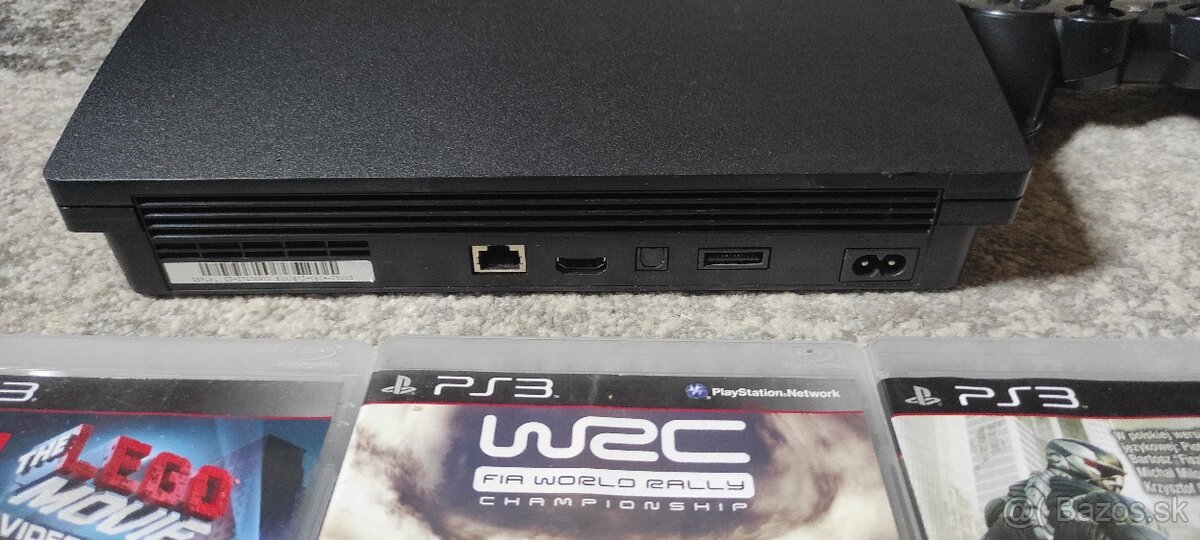 Playstation 3 slim 320gb+hry - 4