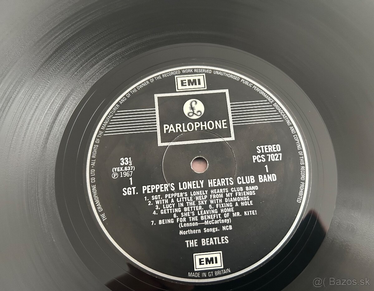 UK VYDANIE 1980 Beatles -SGT PEPPER - 4