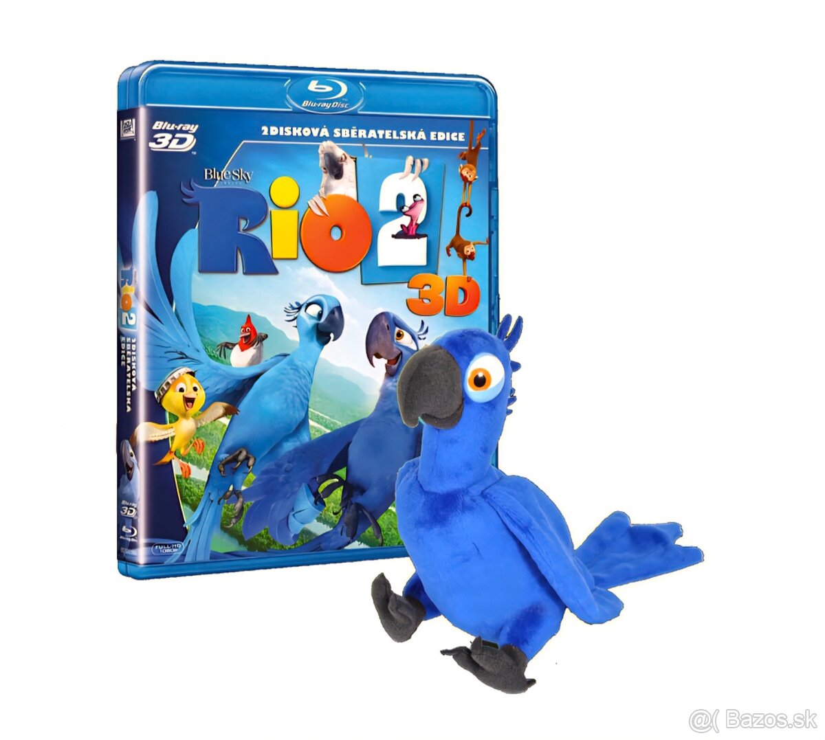 Blu-ray Rio 2 Limitovaná edícia s plyšákom BLU - 4