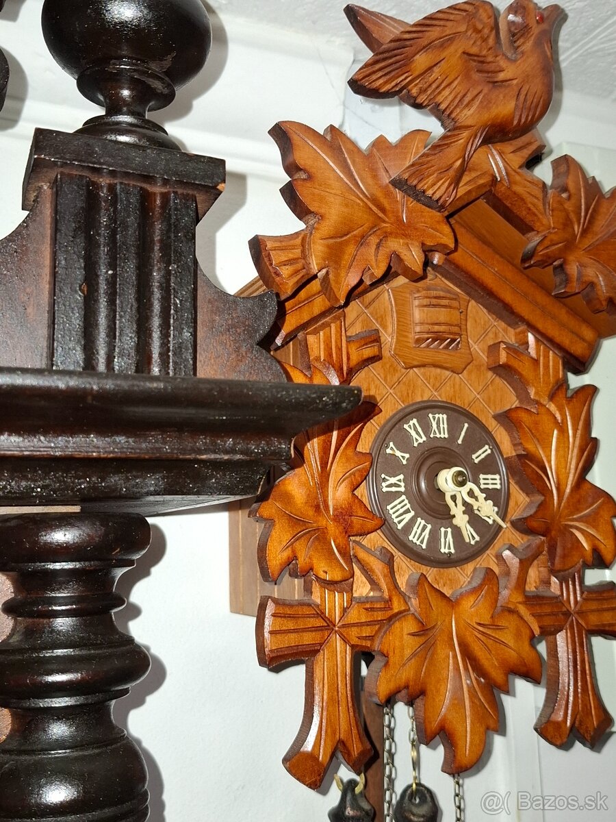 Predám funkčné kukučkové hodiny kukajú pol a celú hodinu 85 - 4
