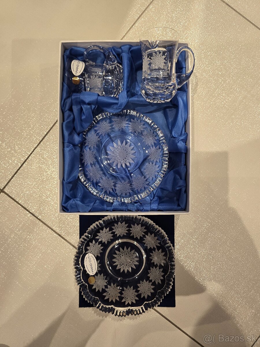 Predám darčekový set pohárikov značky Fister crytal - 4