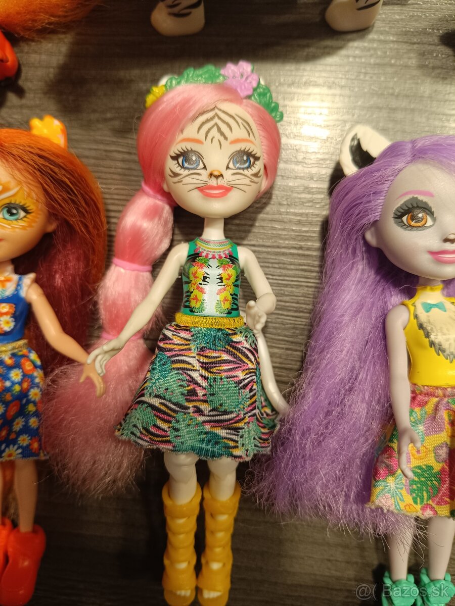 3x Enchantimals - Tiger, líška a lemur - 4