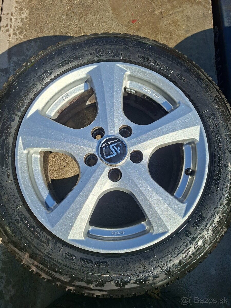 R16 Hlinikové disky Super stav - 4