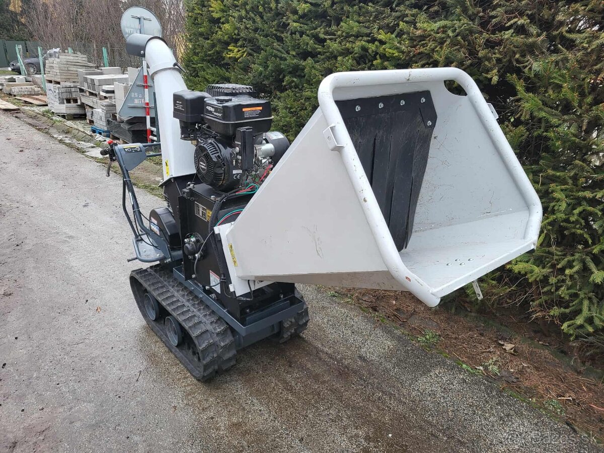 Pásový drvič konárov - 4